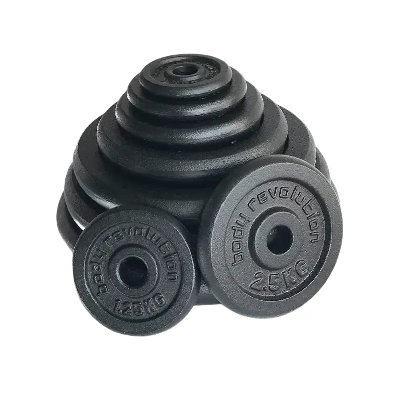 79 Black Painted Weight Plates