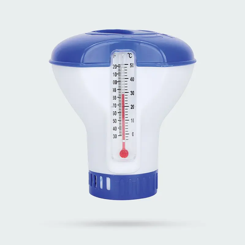 5" Floating Chemical w/ Thermometer