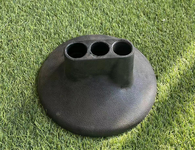 MK-829M Rubber Pole Base w 3 holes