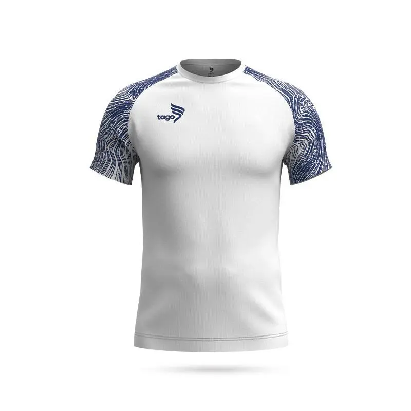 Tago Ultimate S/S T-Shirt Wh. R.Blue