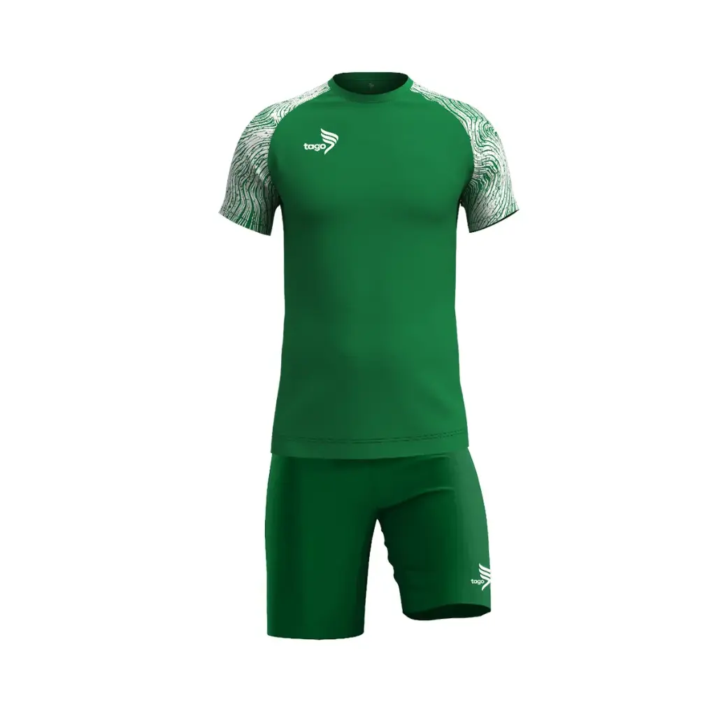 Tago Ultimate S/S T-Shirt Green Whte