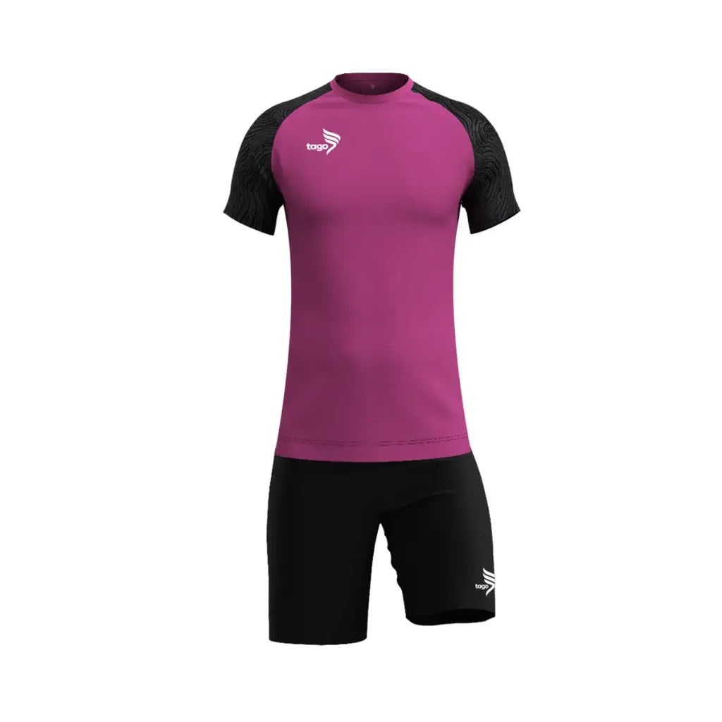 Tago Ultimate S/S T-Shirt Purple Blk