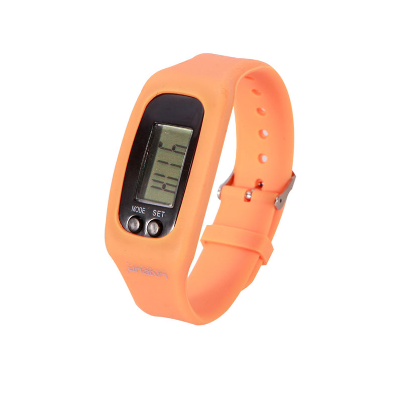 3D Sensor Pedometer Wrist Watch