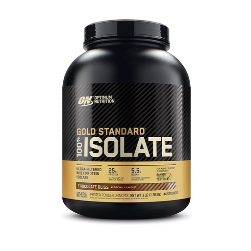 ON Gold Standard 100% Isolate 2.91 LBS 44Servings