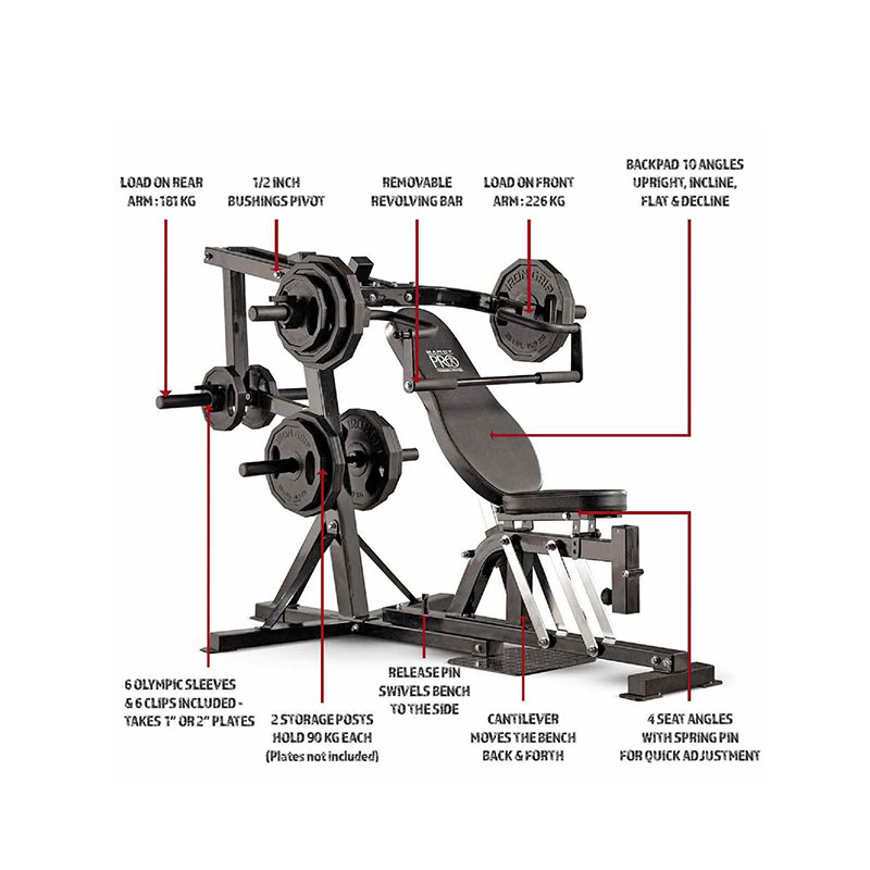 PM4400 Olympic Leverage Home Gym