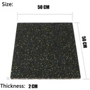 Rubber Floor Mat Set of (50cmx50cm)