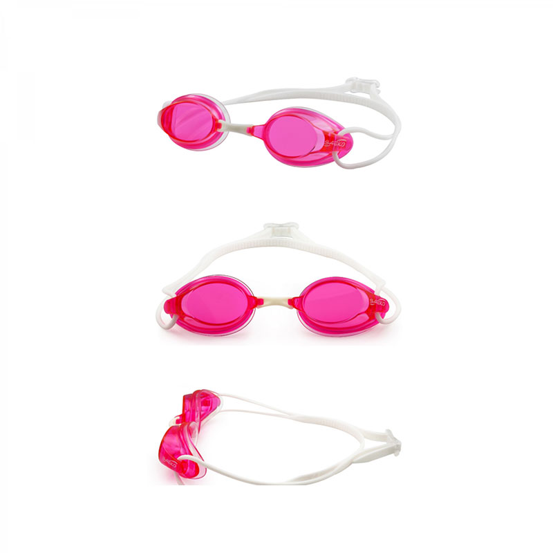 S62 Saeko Tropedo Swimming Goggles PINK/WHITE