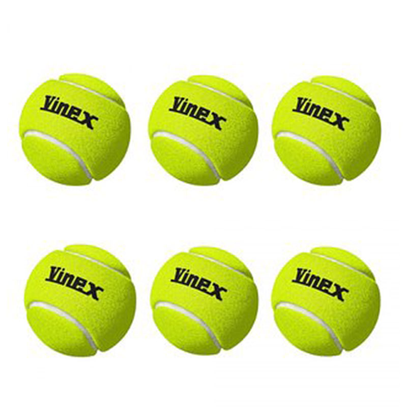 VINEX TENNIS BALL - GOLD PACK OF 6PCS