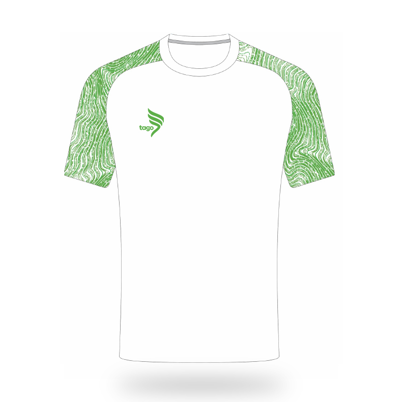 Tago Ultimate S/S T-Shirt Whte Green