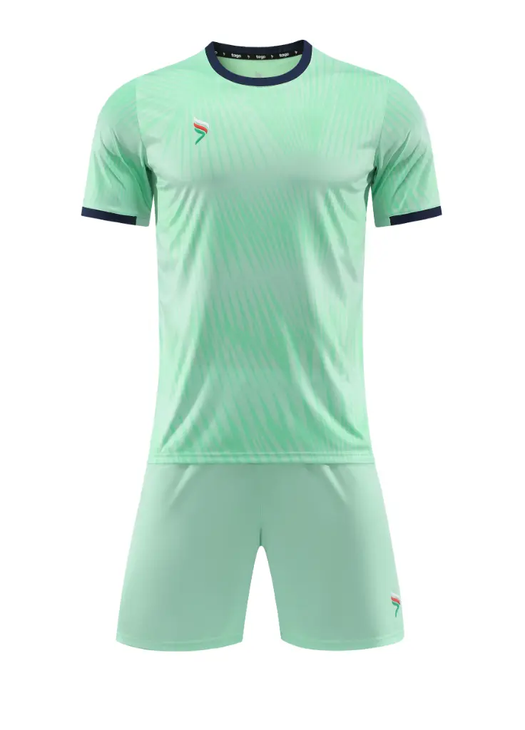 T027# Tago Sahra Soccer Kit Grn S/S