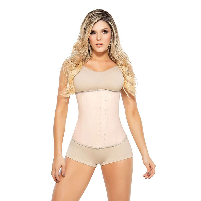 Clasica Latex Faja Cinturilla Waist Trainer Girdle