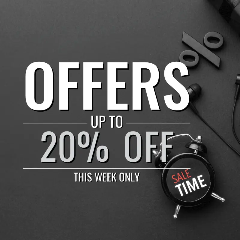 20% Great Offers