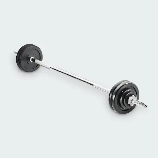 50Kg Sets Black painted W/Bar