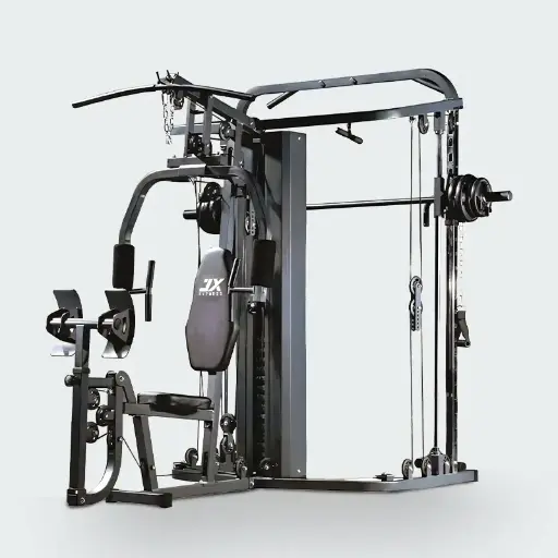 3 STATION HOME GYM w/ Leg Press
