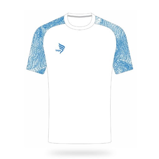 Tago Ultimate S/S T-Shirt Wh. R.Blue