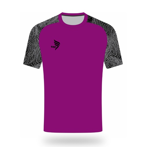 Tago Ultimate S/S T-Shirt Purple Blk