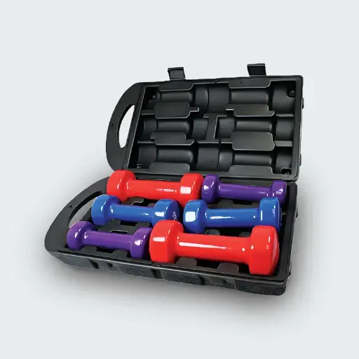 9kg Vinyl Dumbbell Set
