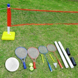 [JC-238A] 3 IN 1 BADMINTON, VOLLEYBALL &amp;TENNIS  SET