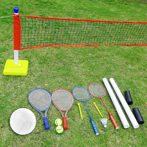 [JC-238A] 3 IN 1 BADMINTON, VOLLEYBALL &TENNIS  SET